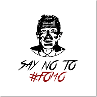 Say No To #FOMO - Bitcoin Crypto Posters and Art